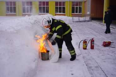 Первый в этом году семинар по пожарной безопасности прошел в Волховском районе