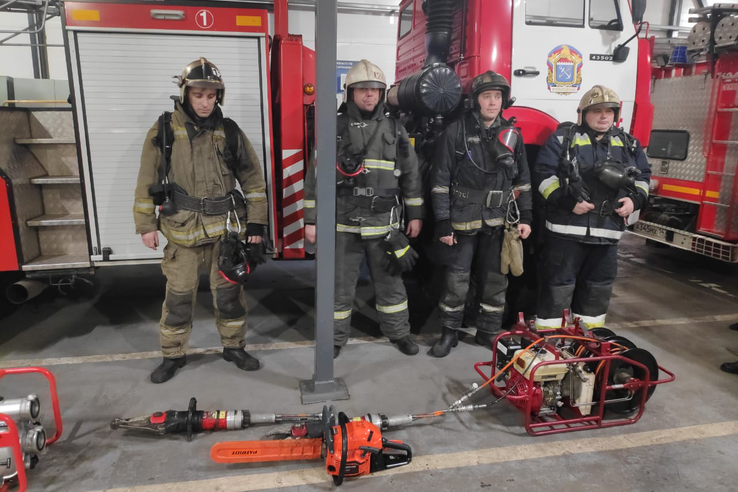 Учения пожарных и спасателей проходят успешно