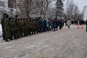 В городе Тосно прошло торжественное мероприятие, посвященное Дню спасателя Российской Федерации