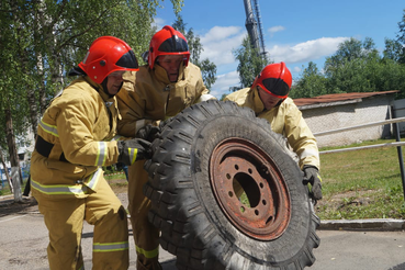 39-е соревнования добровольных пожарных прошли в Подпорожье