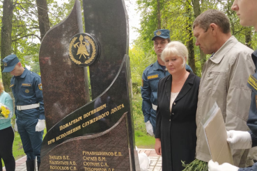В Ленинградской области увековечили память пожарных