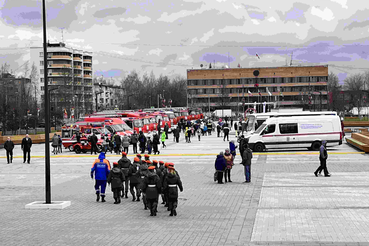 В Ленинградской области отпраздновали День пожарной охраны