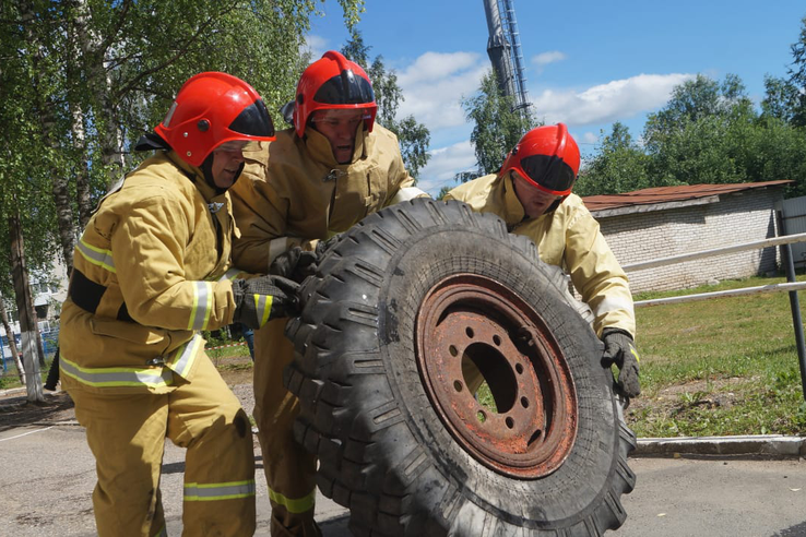 39-е соревнования добровольных пожарных прошли в Подпорожье