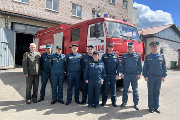30-летие одной из самых «боевых» пожарных частей Ленинградской области