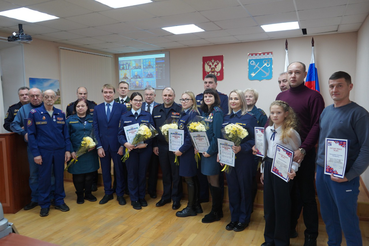 В День добровольца ― награды ленинградцам, отличившимся на пожаре